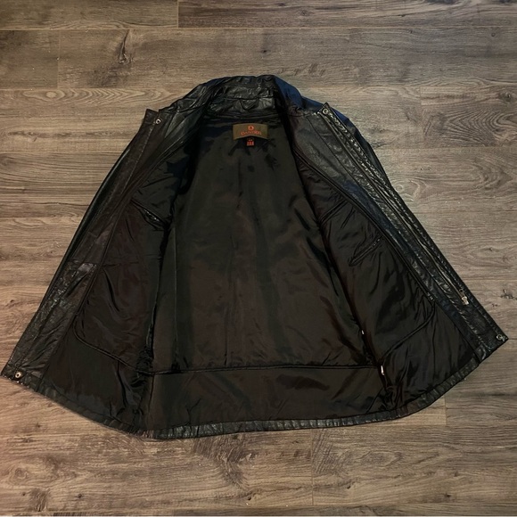 Danier genuine leather men’s coat thermolite removable quilted liner medium - Picture 4 of 13